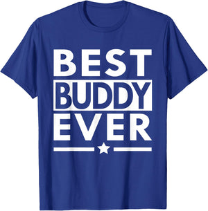 Best Buddy Ever Friend Friendship T-Shirt - T-Shirt | Royal