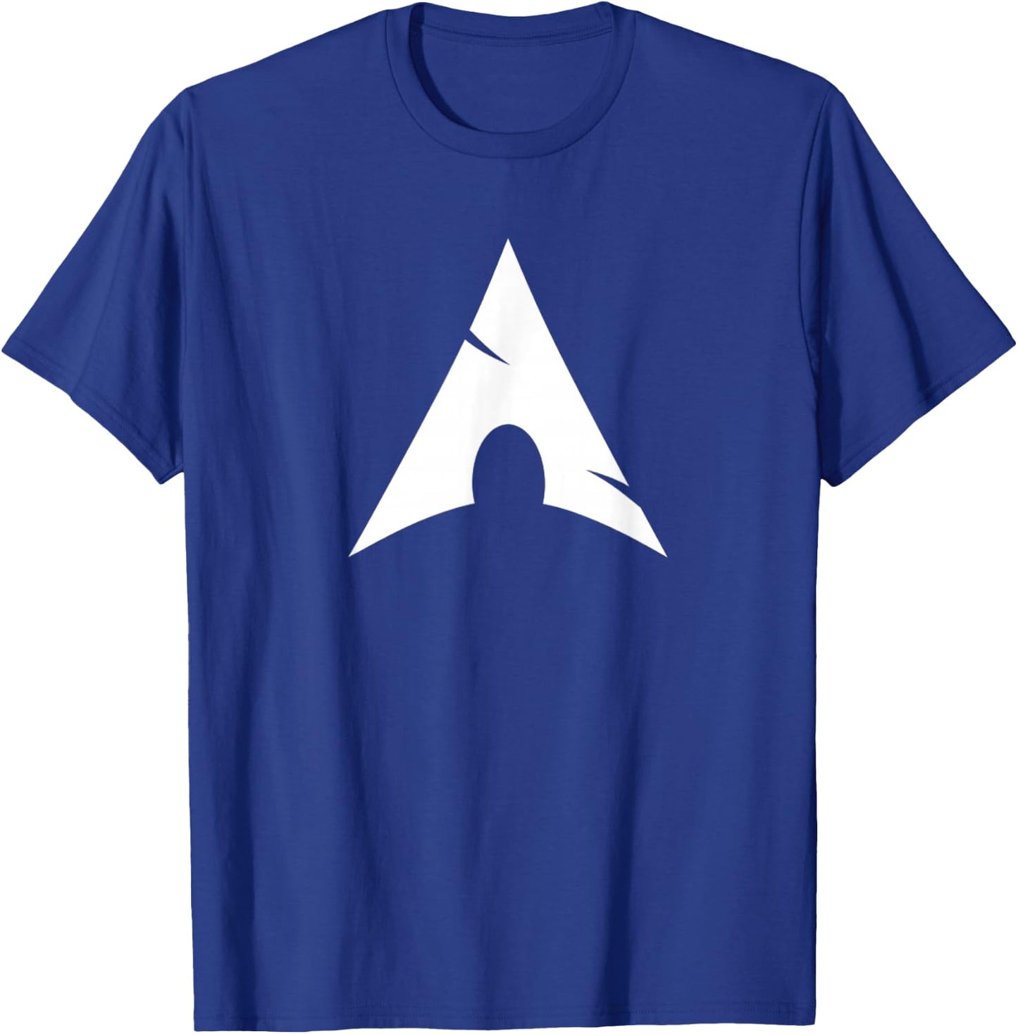 Arch Linux lover with White Logo Open Source Os T-Shirt - T-Shirt | Royal