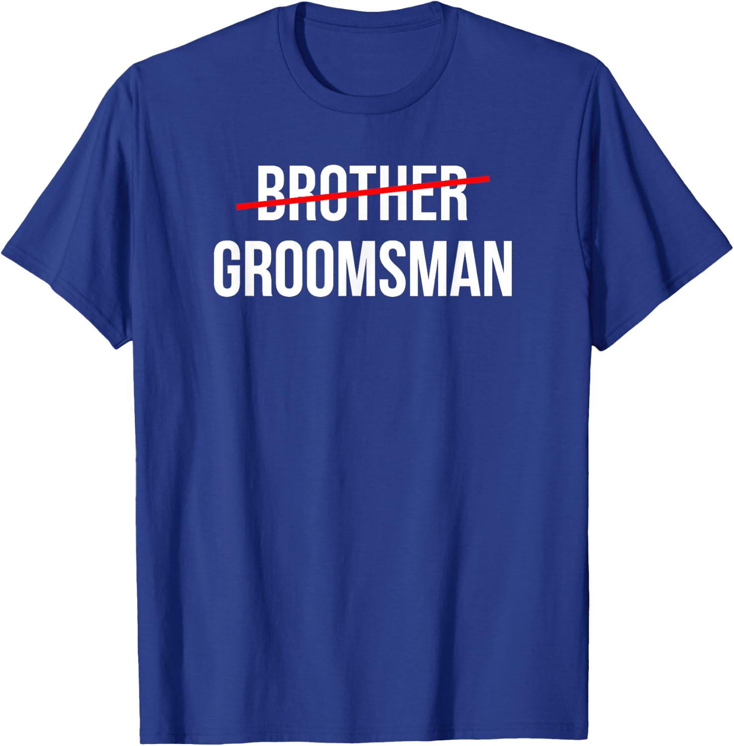 Threadrock Men's Wedding Groomsmen Proposal , Black, Small T-Shirt - T-Shirt | Royal