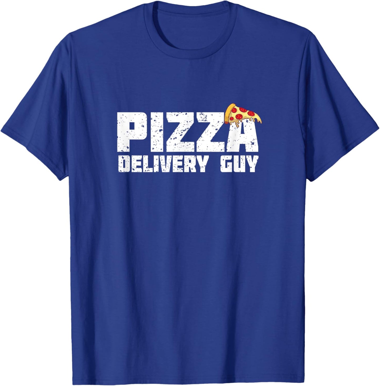 Pizza delivery Guy - Design for Pizza Lovers T-Shirt - T-Shirt | Royal