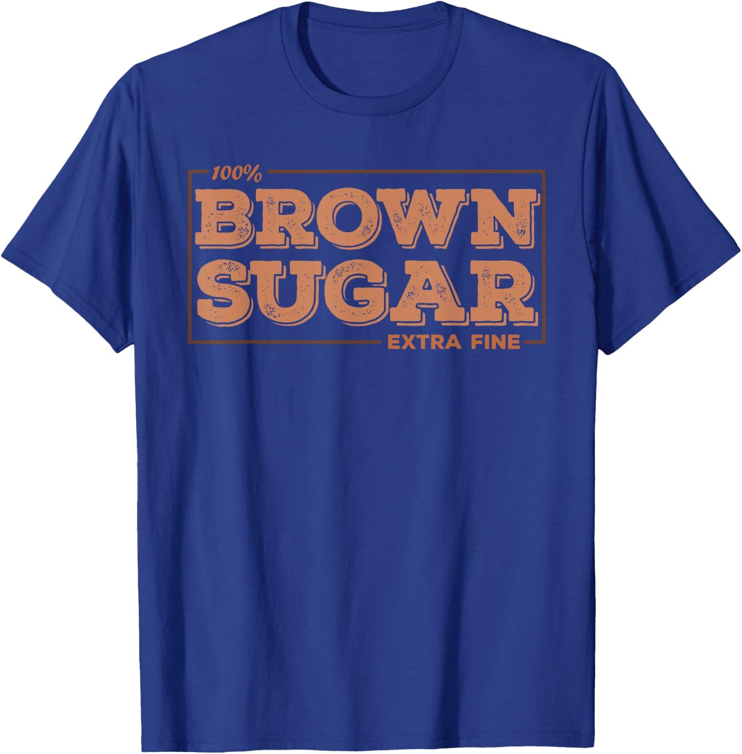Brown Sugar 100% Extra Fine Black Afro Queen T-Shirt - T-Shirt | Royal