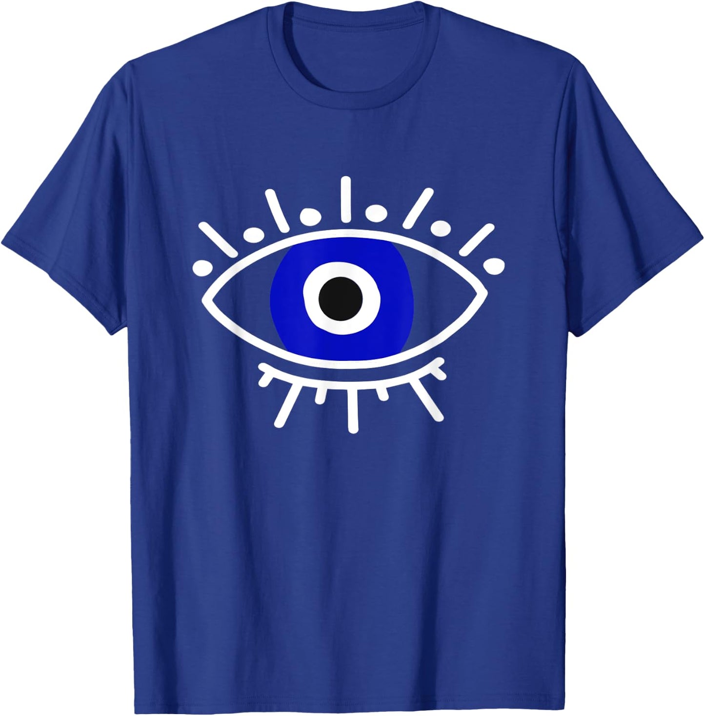 Evil Eye Curse Protection Hand of Hamsa Seeing Eyes Evil Eye T-Shirt - T-Shirt | Royal