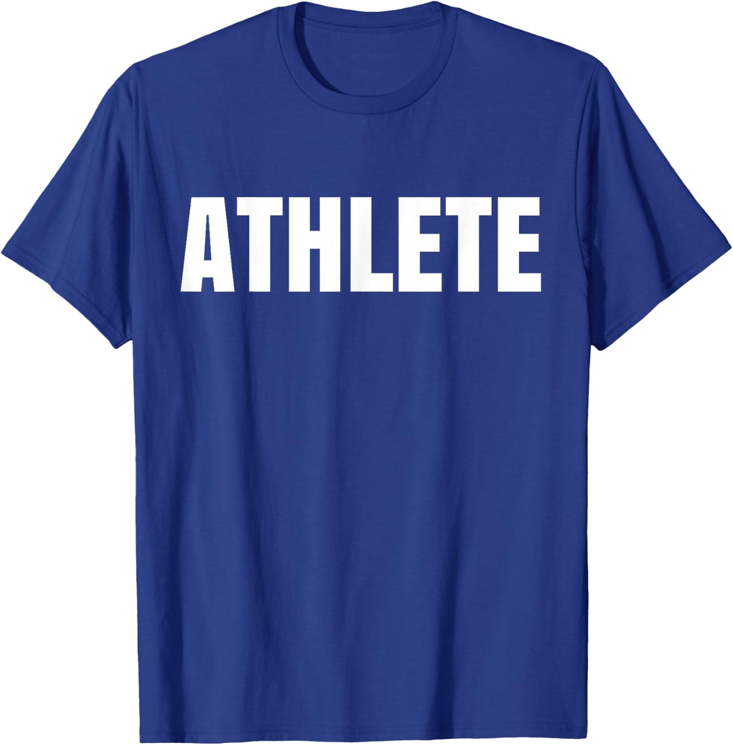 Kids Shirt says Athlete One word 12 Asphalt T-Shirt - T-Shirt | Royal