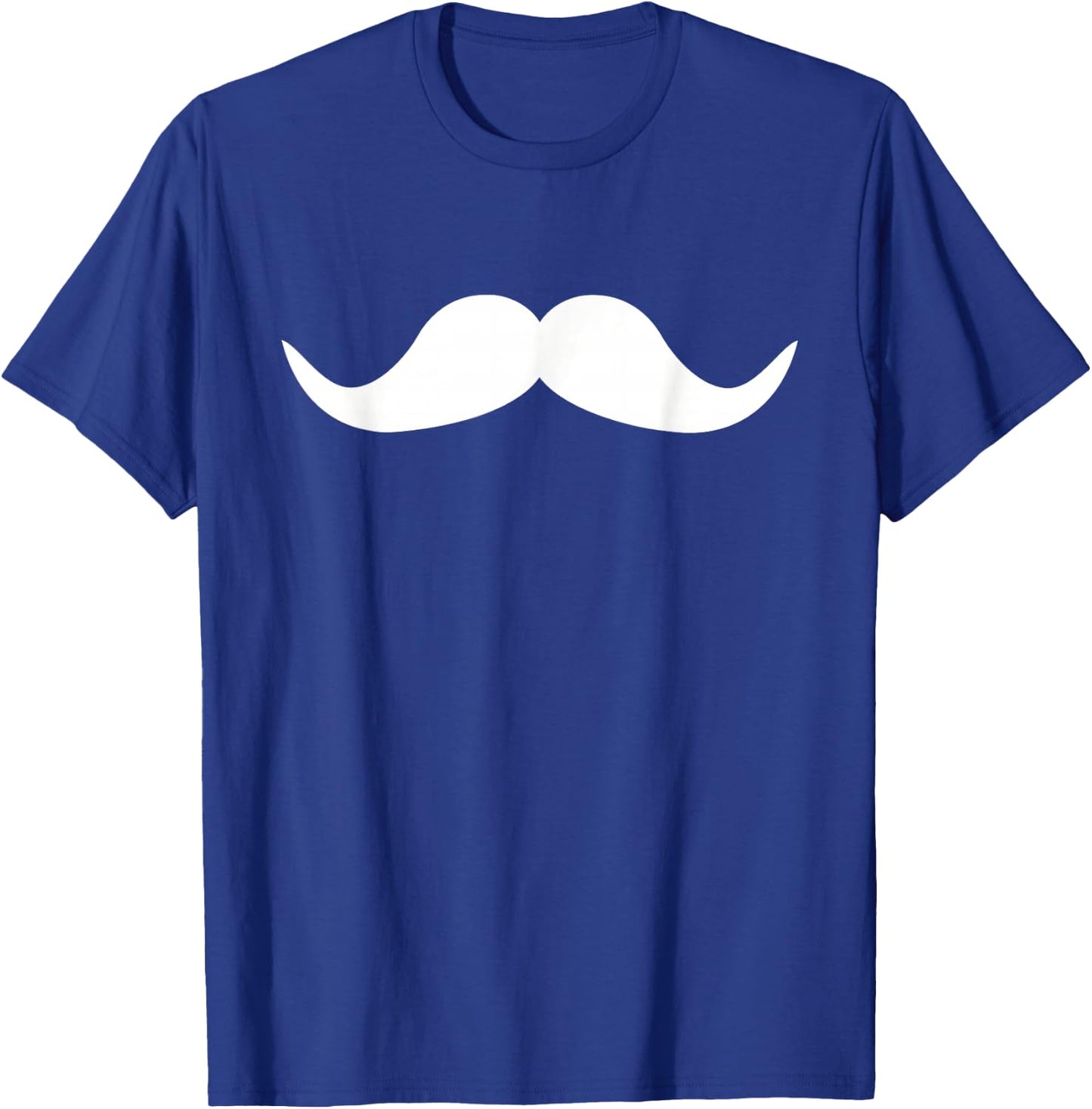 Moustache Handlebar T-Shirt - T-Shirt | Royal