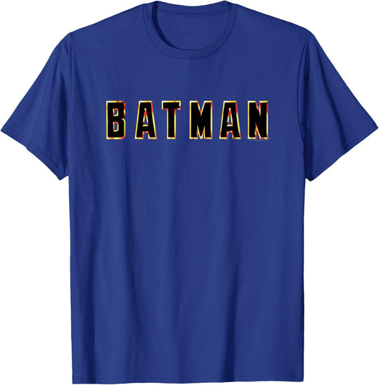 Batman (1989) Title Logo T-Shirt - T-Shirt | Royal
