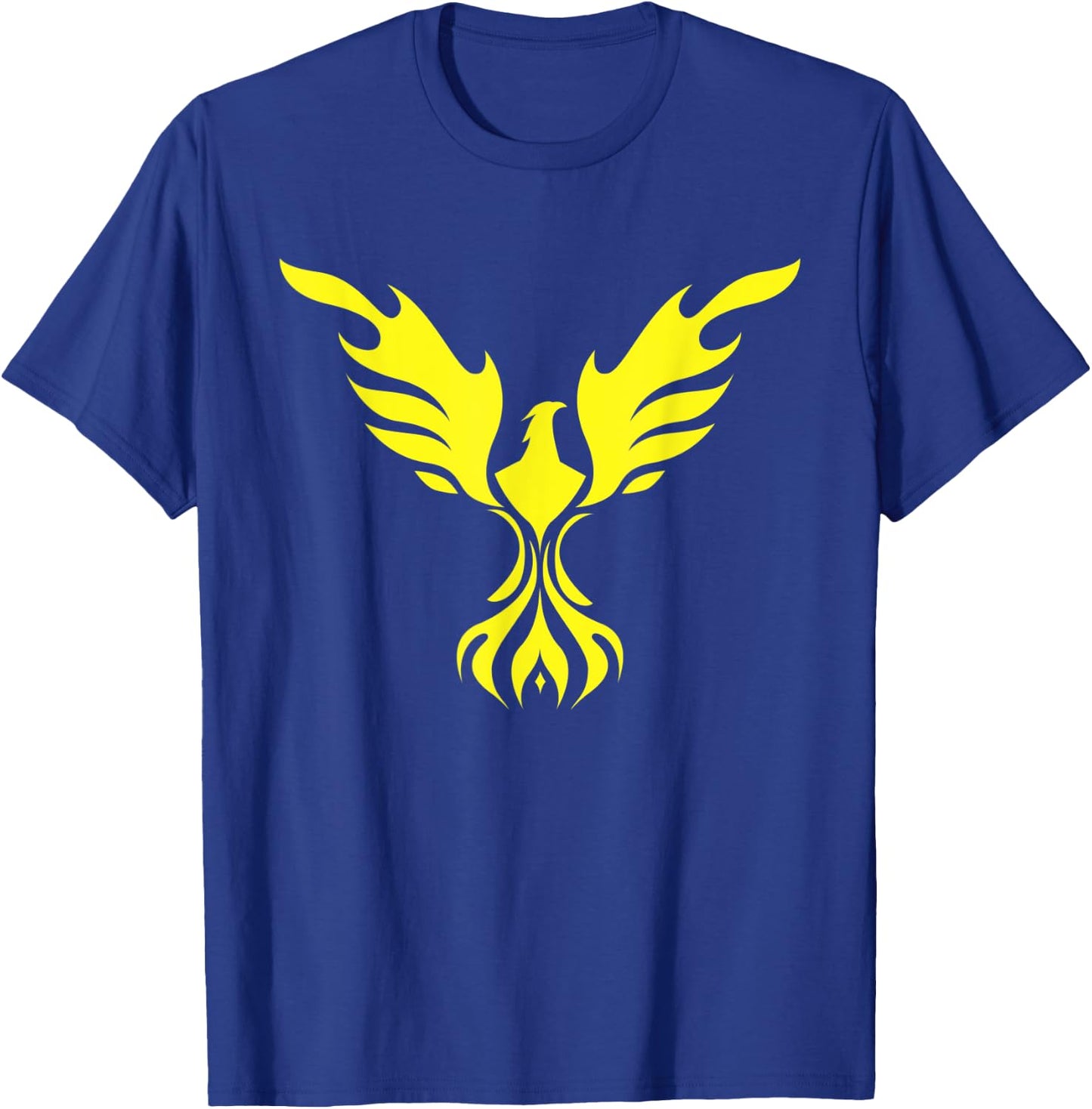 Yellow Phoenix 6 Life Rebirth Longevity Magic Renewal Gift T-Shirt - T-Shirt | Royal
