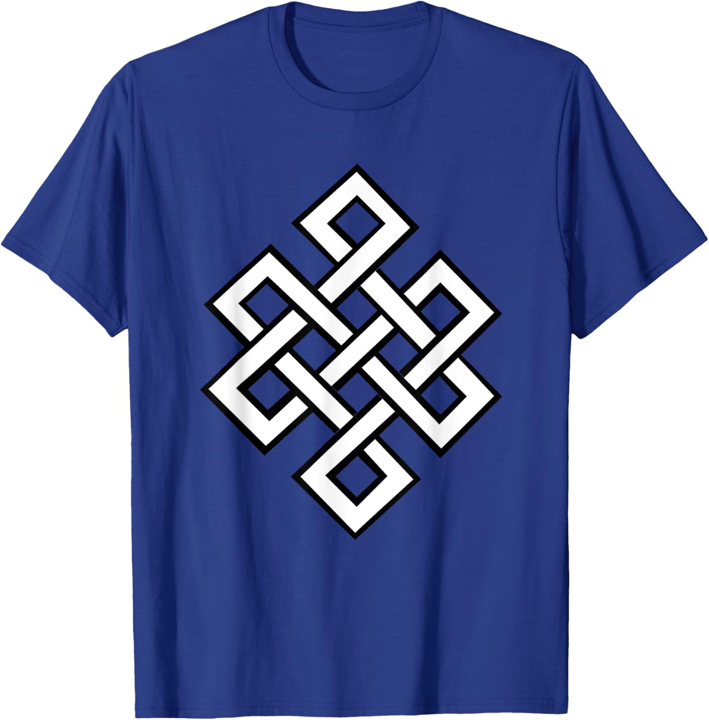Hinduism Buddhism Tibetan Endless Eternal Knot T-Shirt - T-Shirt | Royal