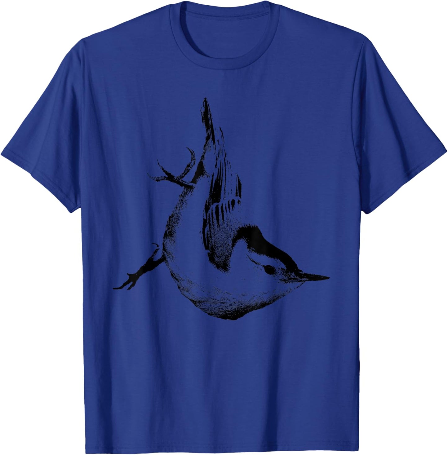 White-breasted Nuthatch Graphic T-Shirt - T-Shirt | Royal