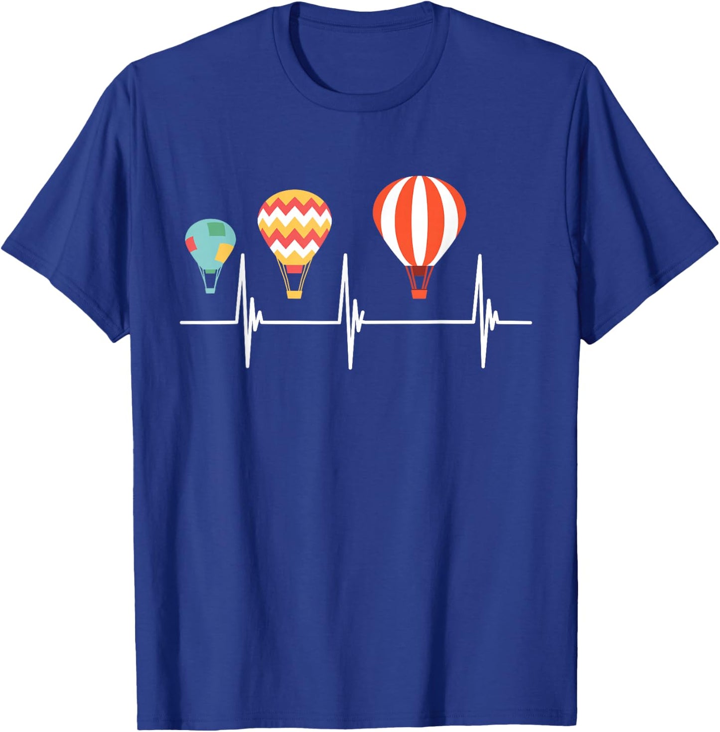 Hot Air Balloon Basket Air Hot Air Balloon Ride T-Shirt - T-Shirt | Royal