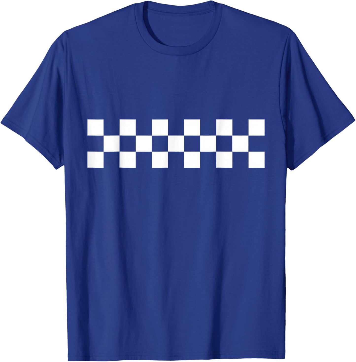 Ska Music 2 Tone Checker Ska T-Shirt - T-Shirt | Royal