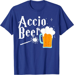Accio Beer shirt funny Drinking shirt T-Shirt - T-Shirt | Royal