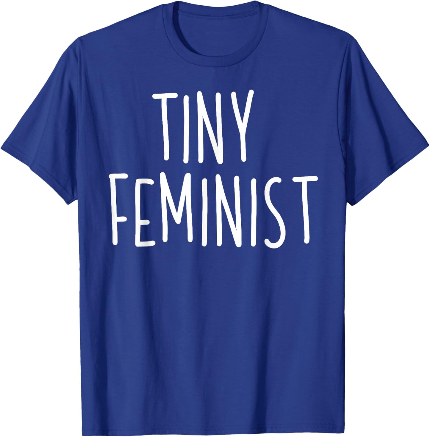Kids Tiny Feminist Boys Girls Feminism Gift T-Shirt - T-Shirt | Royal