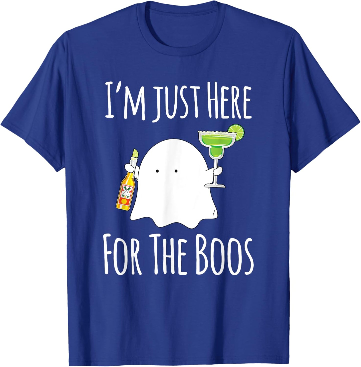 Funny Mexican Halloween Shirt Women Men Funny Ghost T-Shirt - T-Shirt | Royal