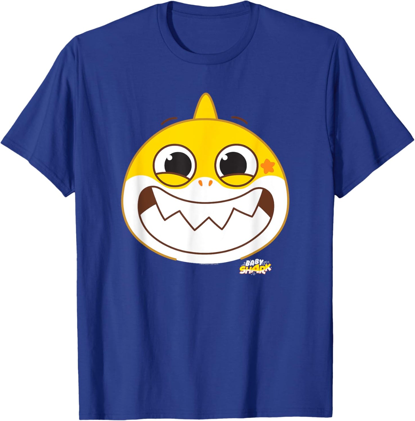 Baby Shark Smiling T-Shirt - T-Shirt | Royal