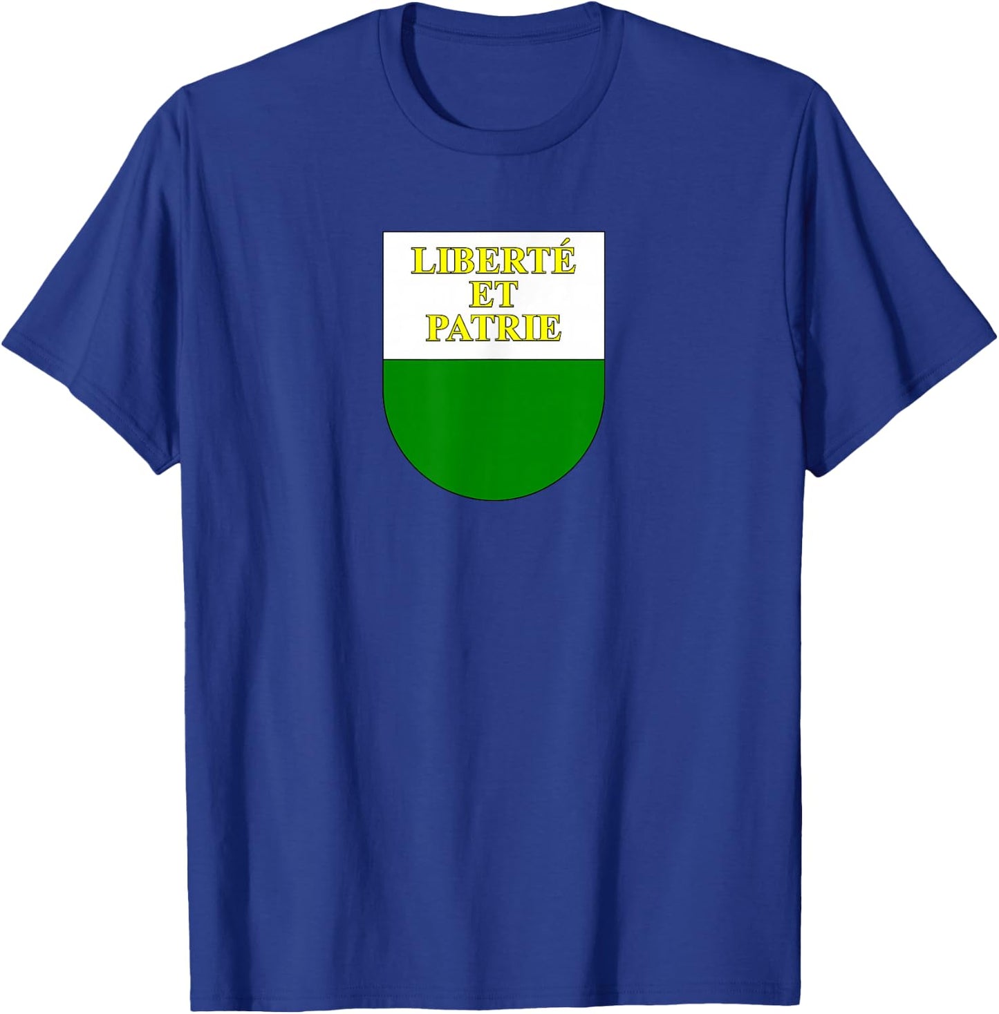 Vaud - Swiss Canton Coat of Arms T-Shirt - T-Shirt | Royal