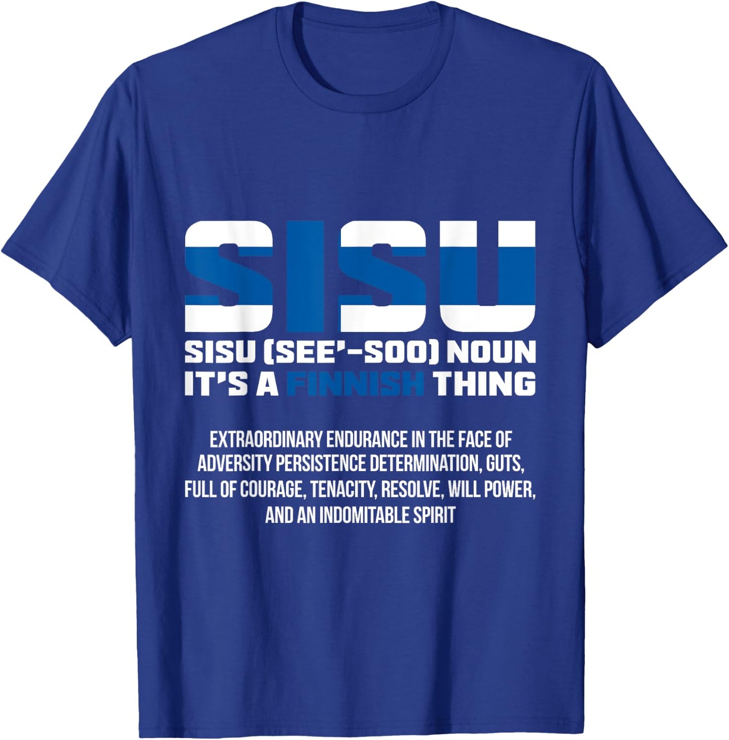 Rovaniemi Sisu Lapland Finland T-Shirt - T-Shirt | Royal