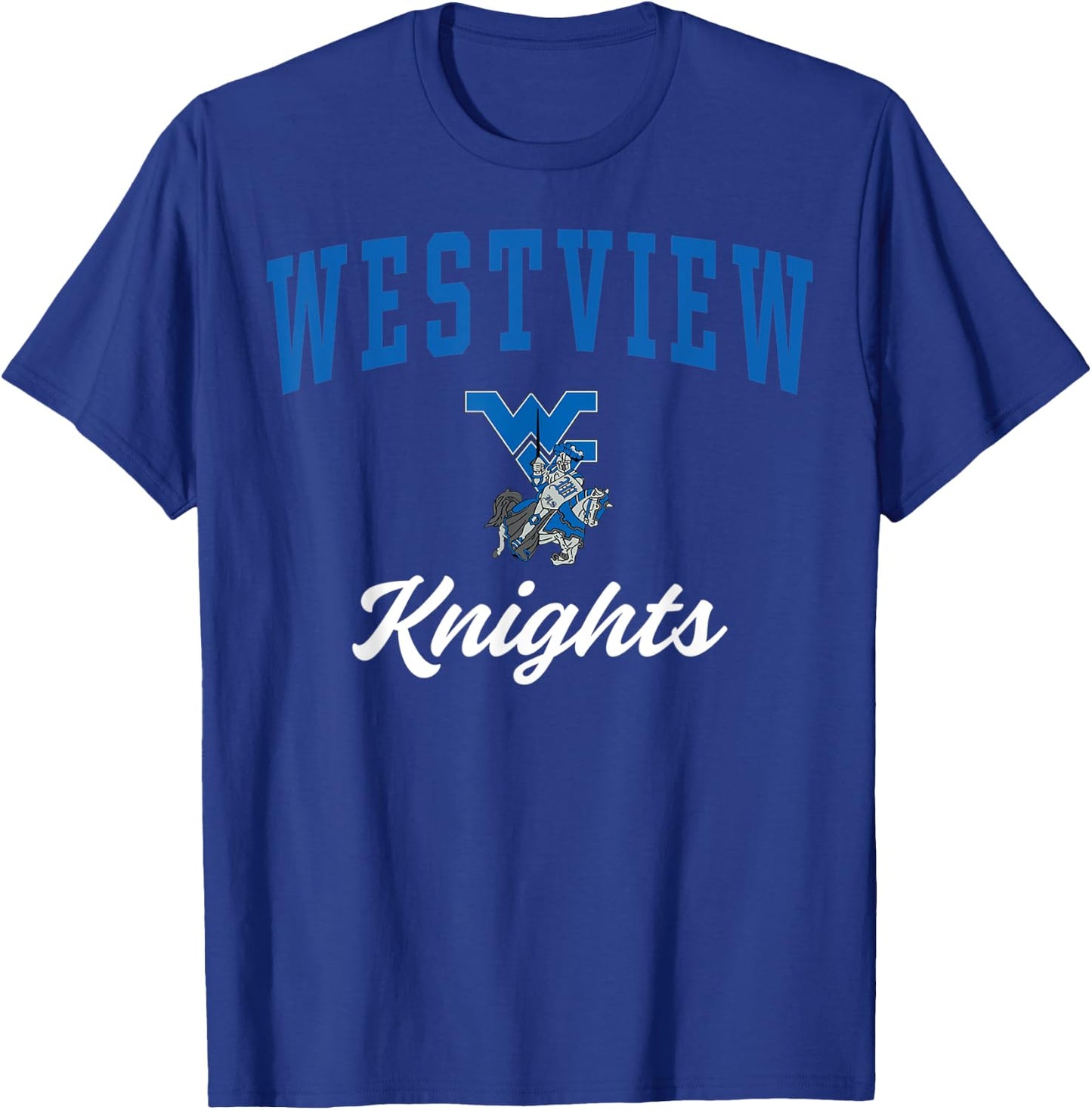 Westview High School Knights C3 T-Shirt - T-Shirt | Royal