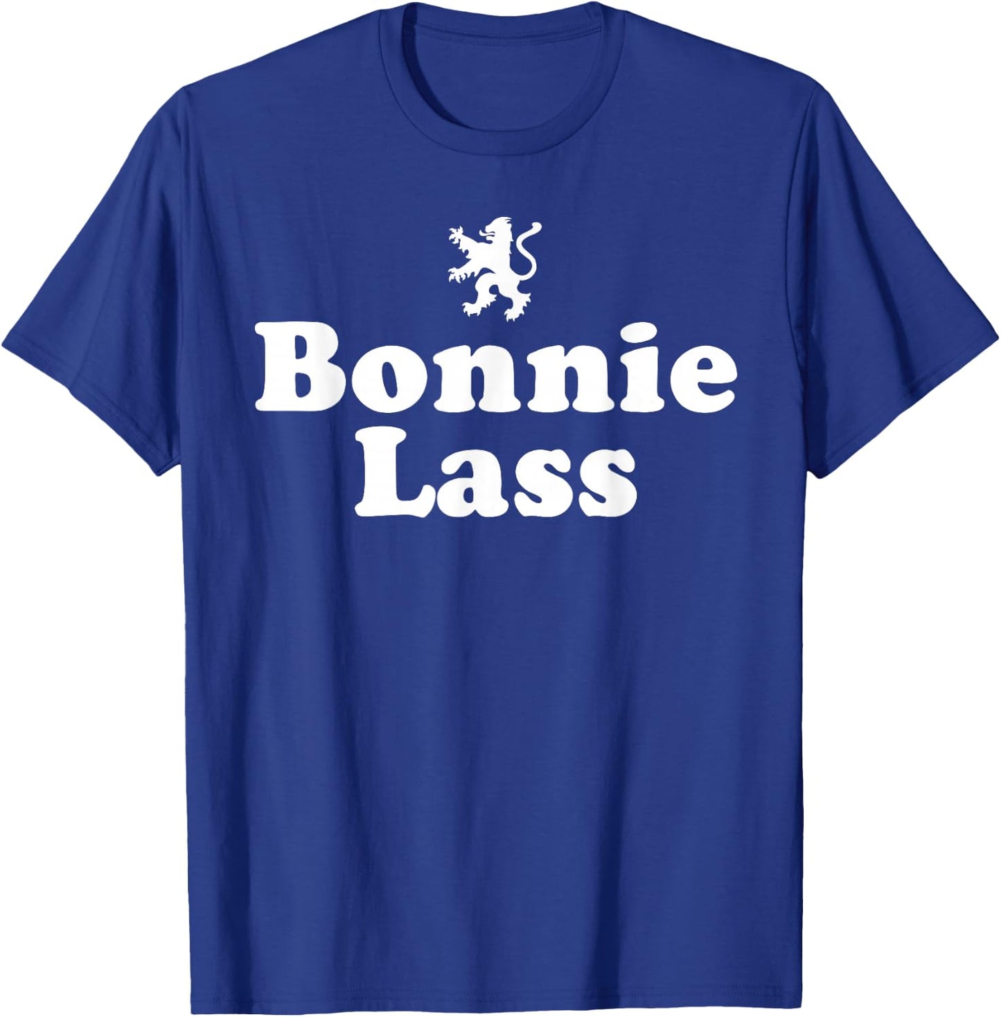 Scottish Ancestry - Funny Scotland Bonnie Wee Lass T-Shirt - T-Shirt | Royal