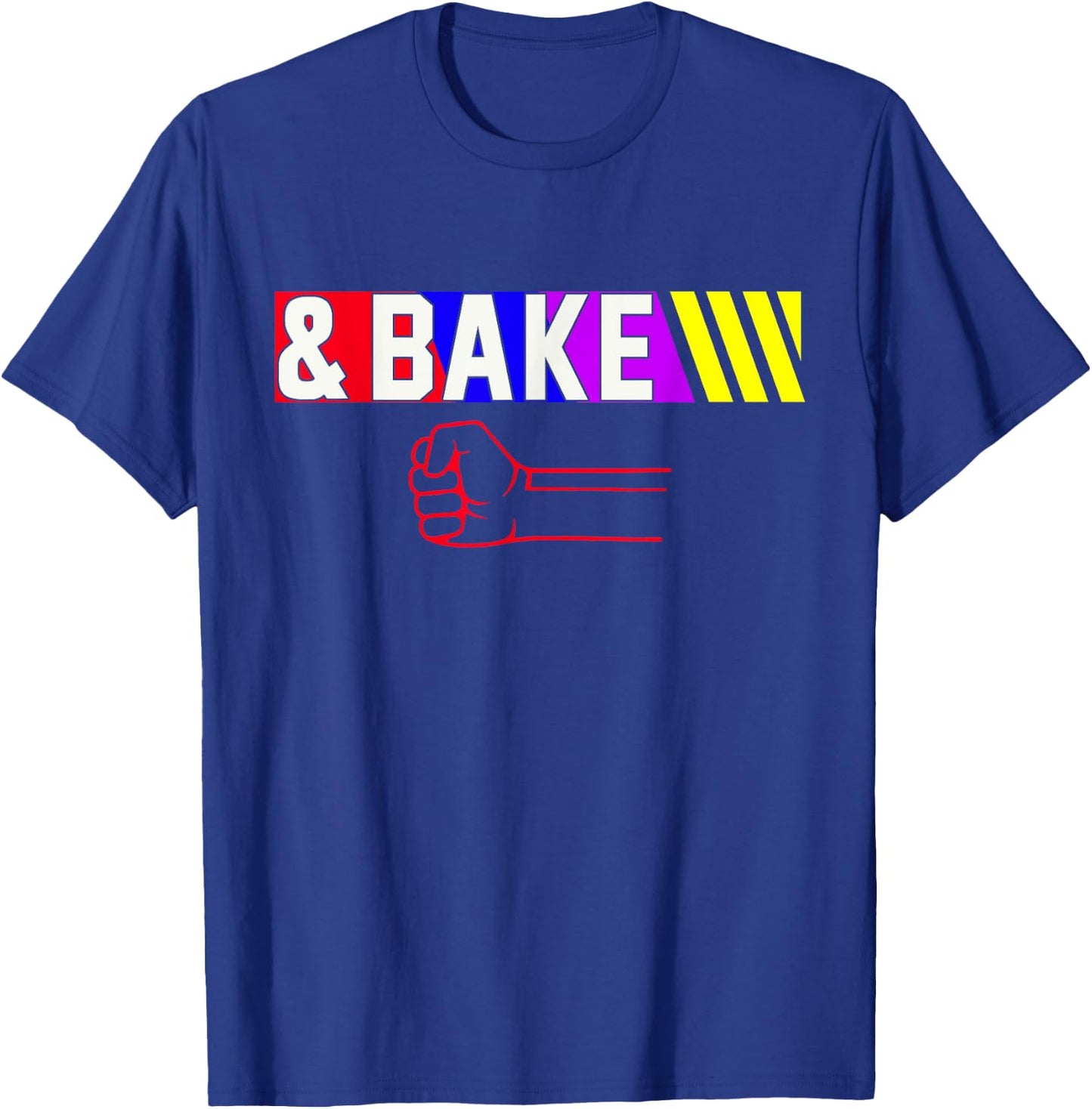Shake And Bake Funny Family Matching Lover Dad Daughter Son T-Shirt - T-Shirt | Royal