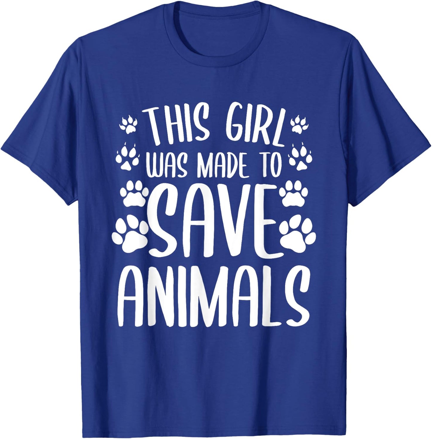 Funny Veterinarian Design For Girls Women Vet Tech Assistant T-Shirt - T-Shirt | Royal
