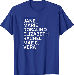 Famous Women in Science STEM for Girls Future Scientist T-Shirt - T-Shirt | Royal