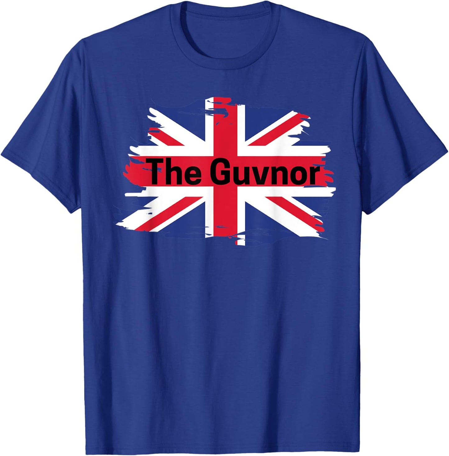 The Guvnor - Funny UK Flag T-Shirt - T-Shirt | Royal