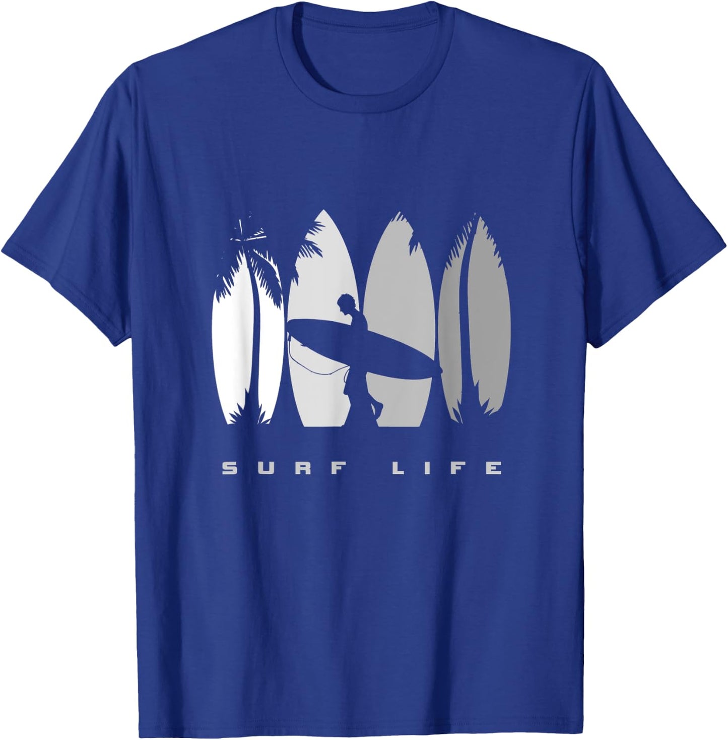 Surfing Surf Apparel - Surfer Surf T-Shirt - T-Shirt | Royal
