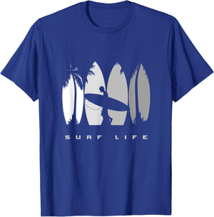 Surfing Surf Apparel - Surfer Surf T-Shirt - T-Shirt | Royal