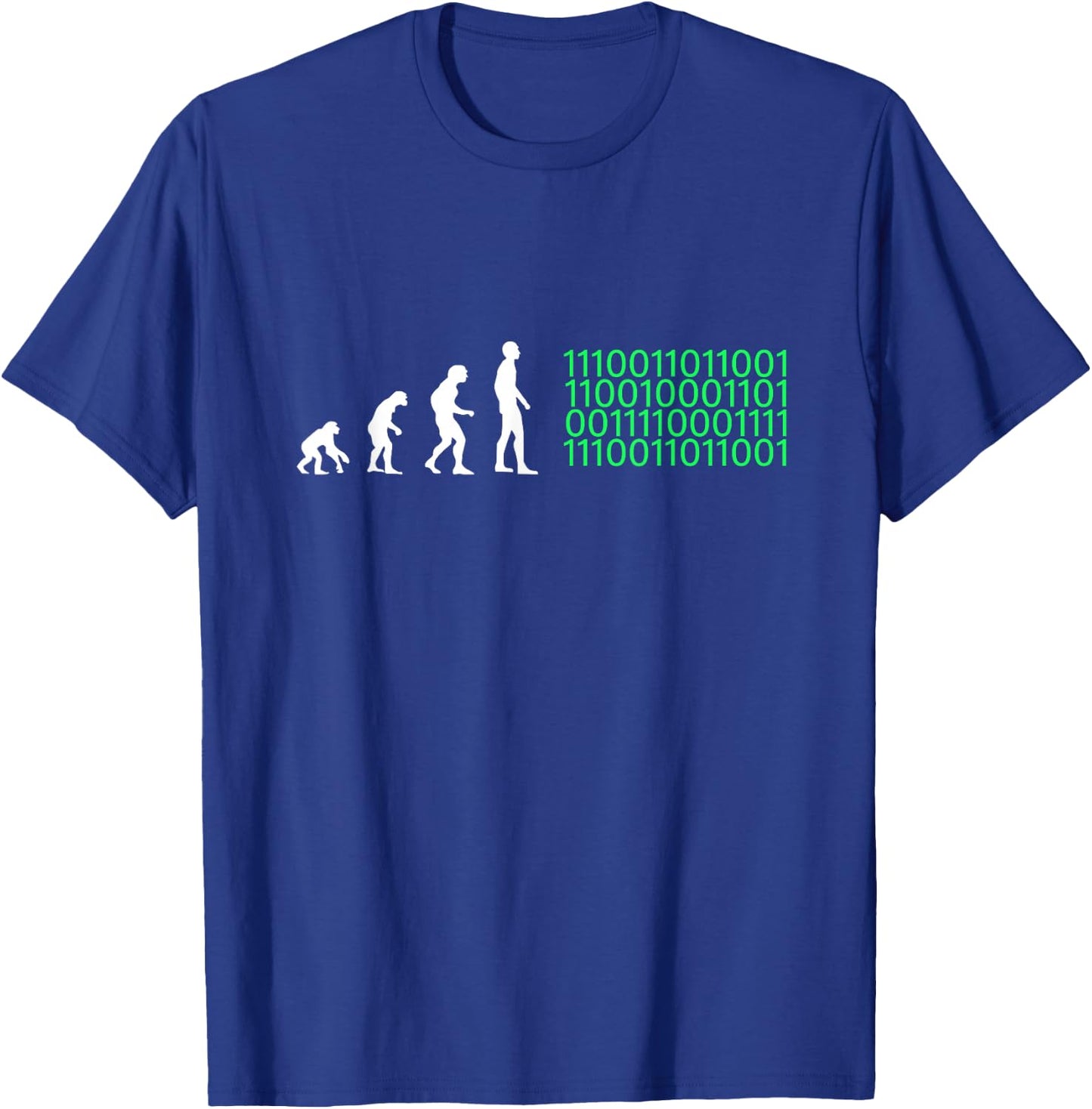 Programmer Evolution Artificial intelligence T-Shirt - T-Shirt | Royal