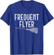 Witch Shirt for Halloween Party Witches Frequent Flyer Gift T-Shirt - T-Shirt | Royal