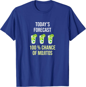 Funny Mojito King Lover Party Drink Bartender T-Shirt - T-Shirt | Royal