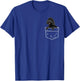 Black Labradoodle In Pocket - Labradoodle Dog Lover T-Shirt - T-Shirt | Royal