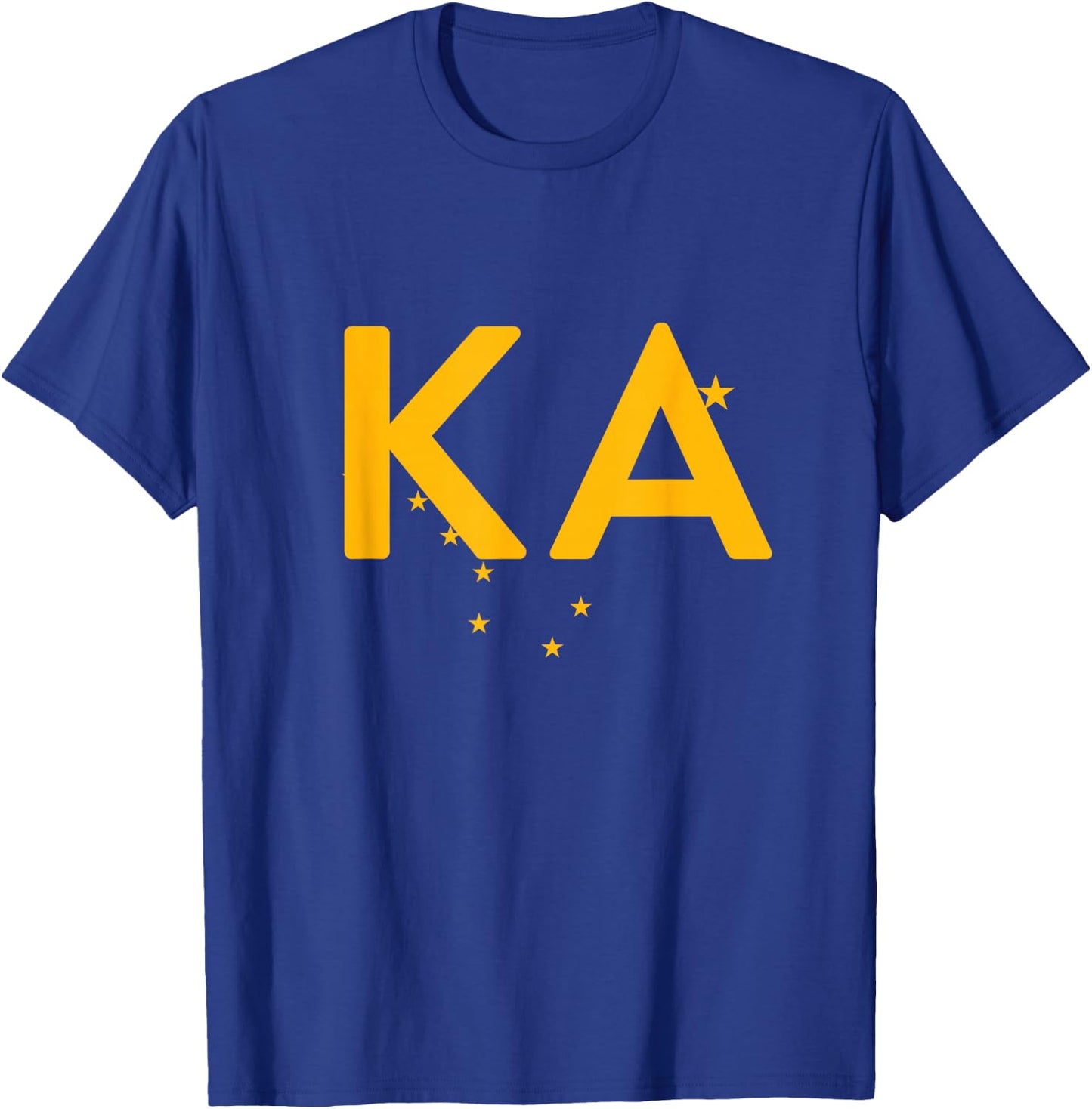 KA - Alaska Three Part Combo Design - Alaskan Flag Part 3 T-Shirt - T-Shirt | Royal
