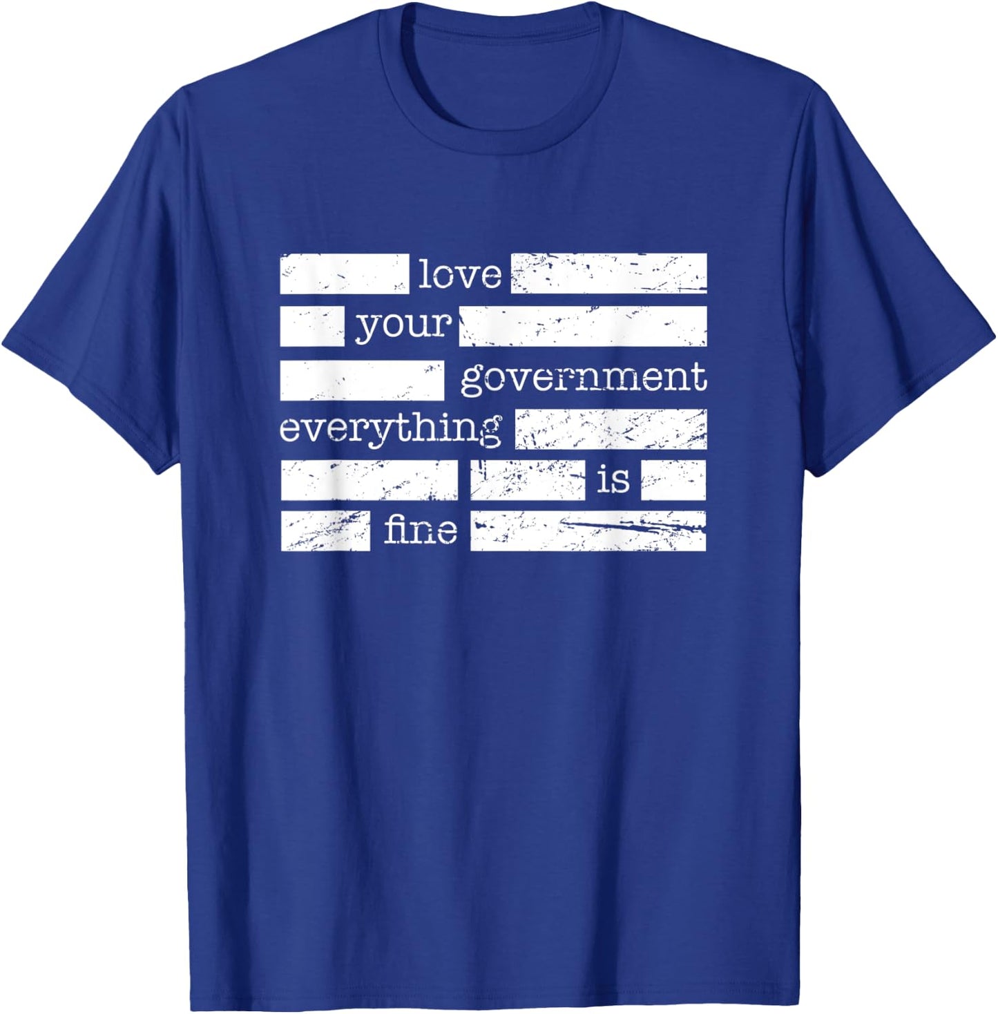 Redacted Conspiracy Theorist T-Shirt - T-Shirt | Royal