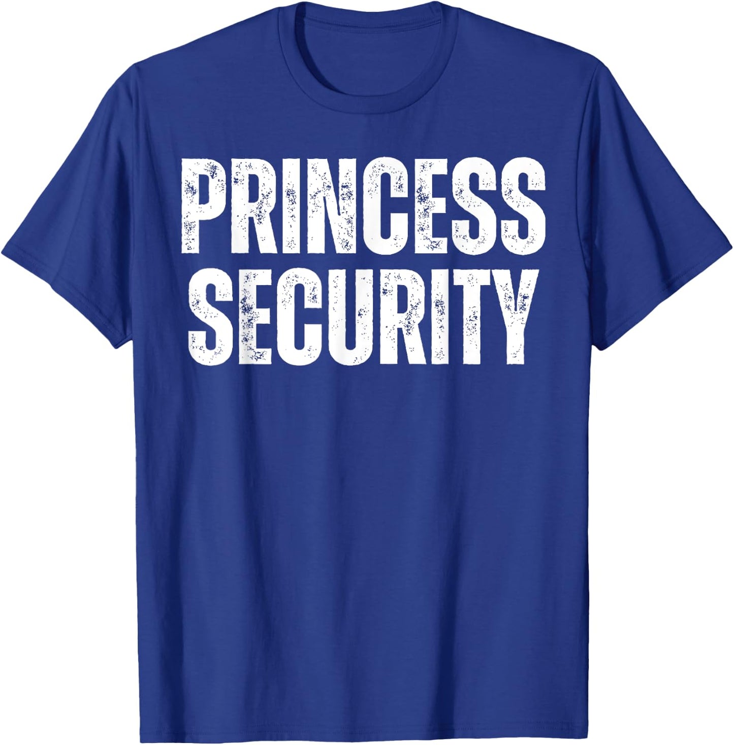 Matching Funny Princess Halloween Security Costume Dad Men T-Shirt - T-Shirt | Royal