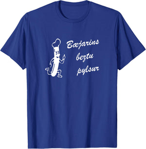 Iceland Shirt - Hotdog Foodie T-Shirt - T-Shirt | Royal