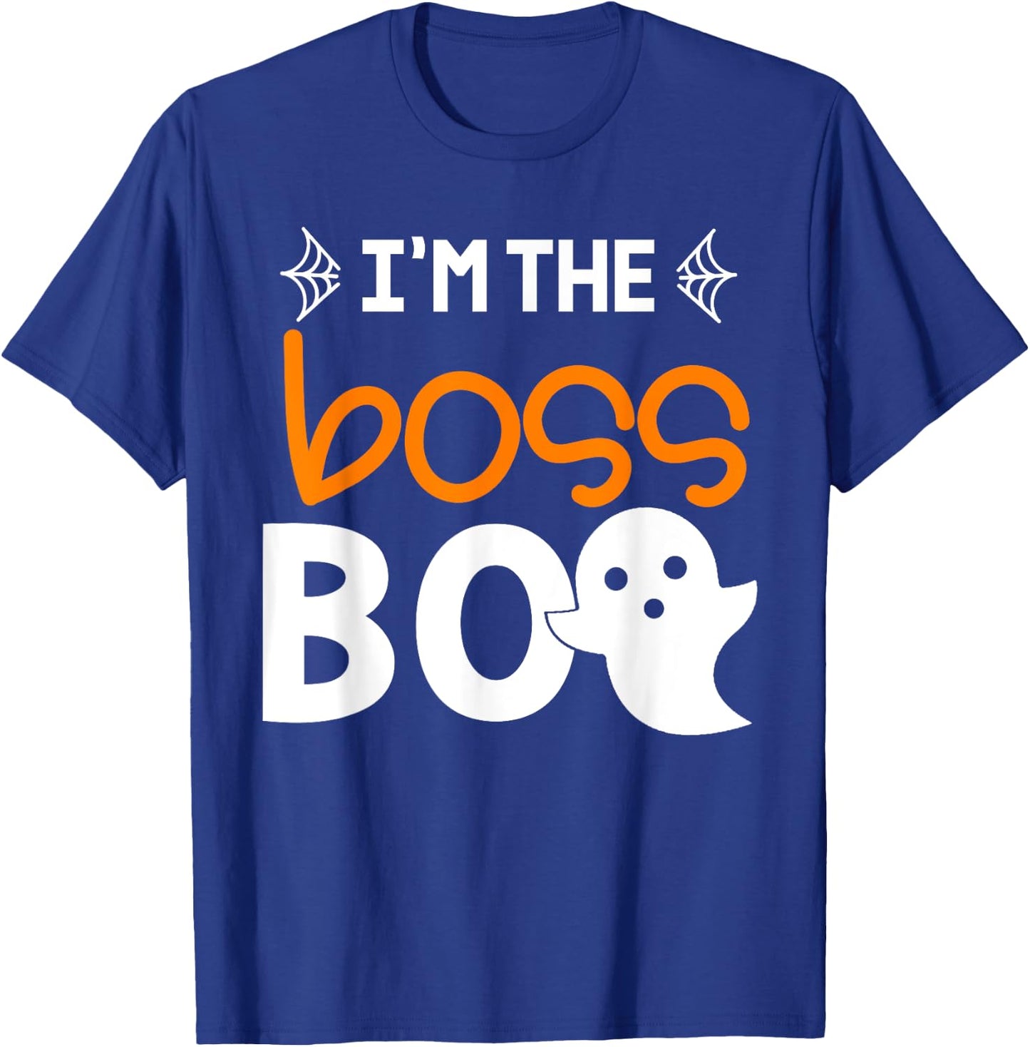 Boss Boo Shirt Family Costume Halloween PJs T-Shirt - T-Shirt | Royal