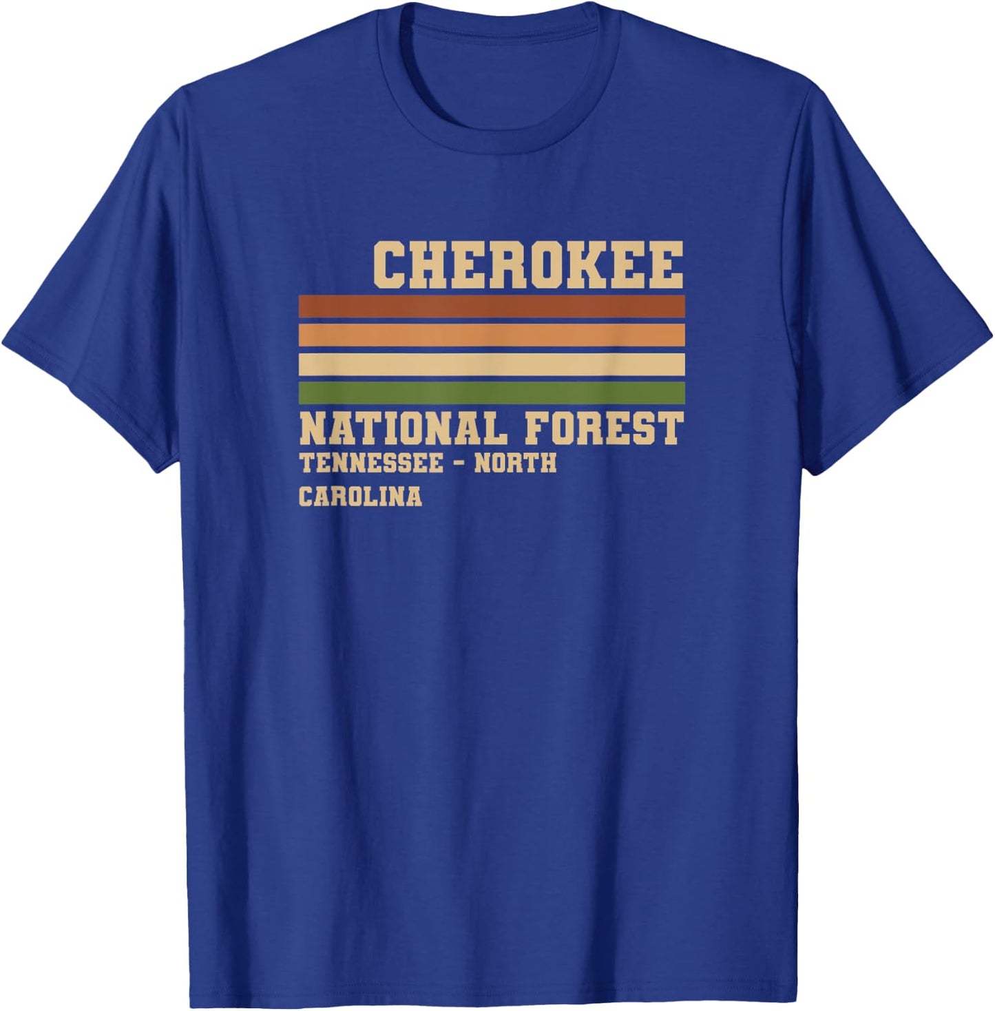 Cherokee National Forest T-Shirt - T-Shirt | Royal