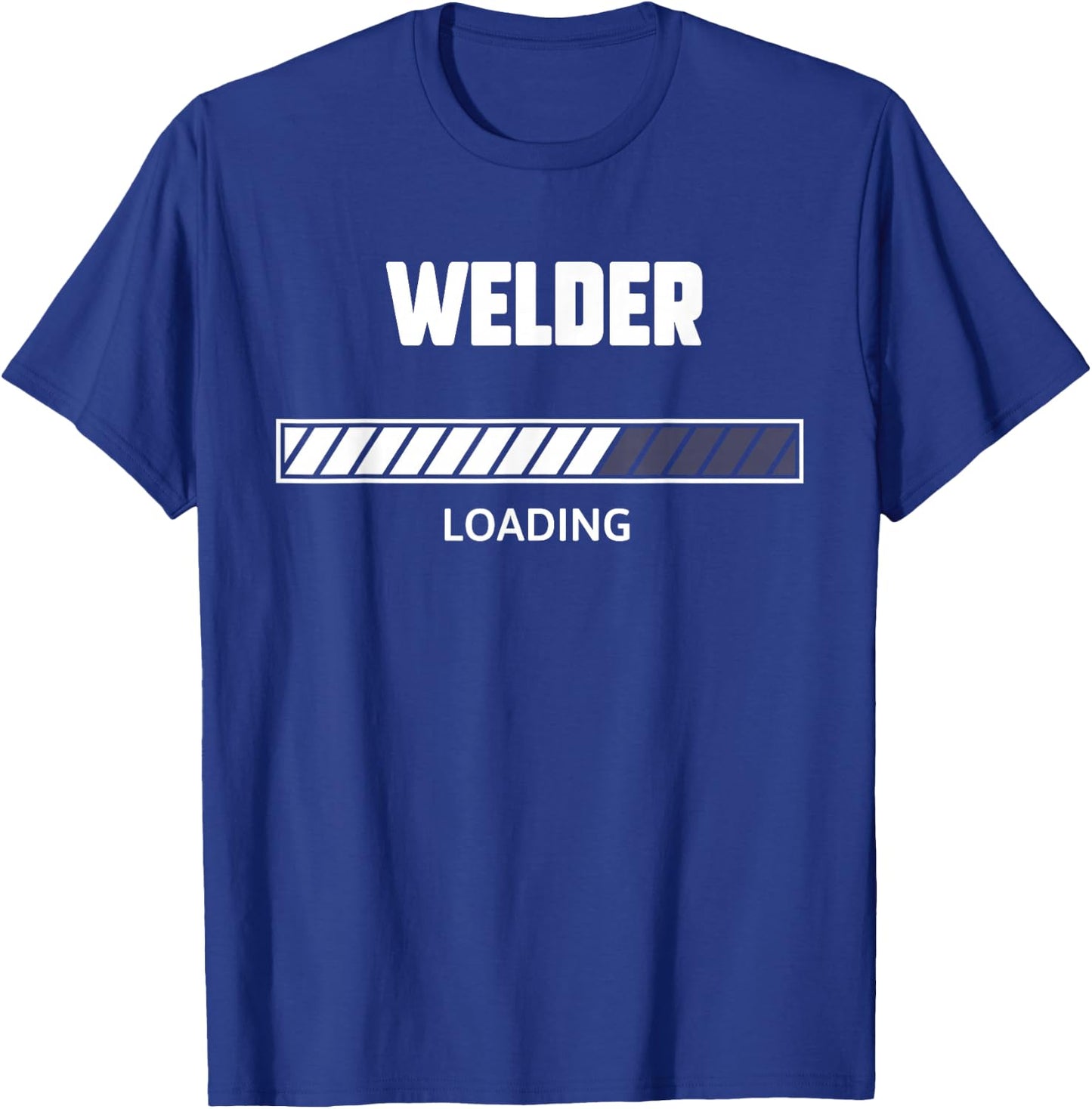 Future Welder Funny Welder Loading T-Shirt - T-Shirt | Royal