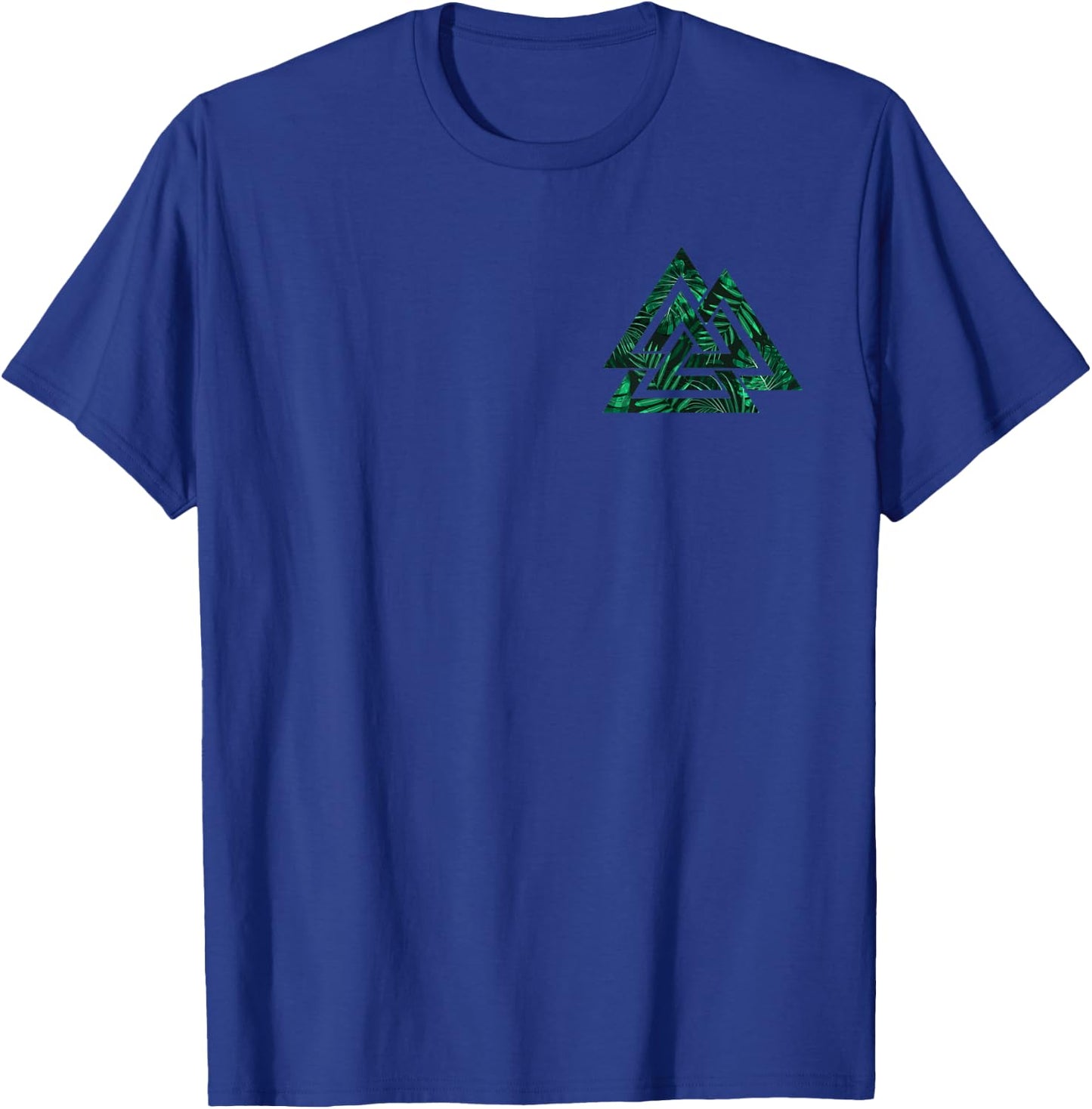 Valhalla Nordic Pagan Viking Warrior Odin Valknut Symbol T-Shirt - T-Shirt | Royal