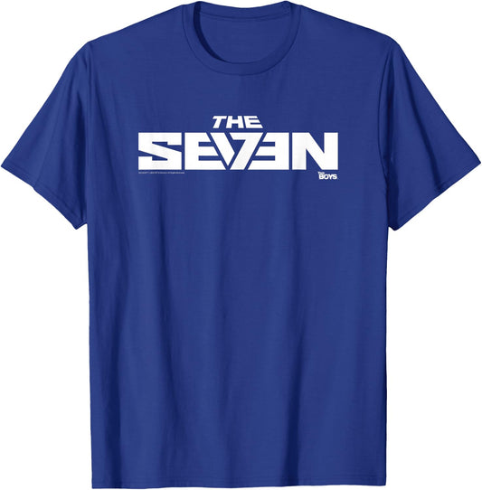 The Boys The Seven Logo Superhero TV Show T-Shirt - T-Shirt | Royal