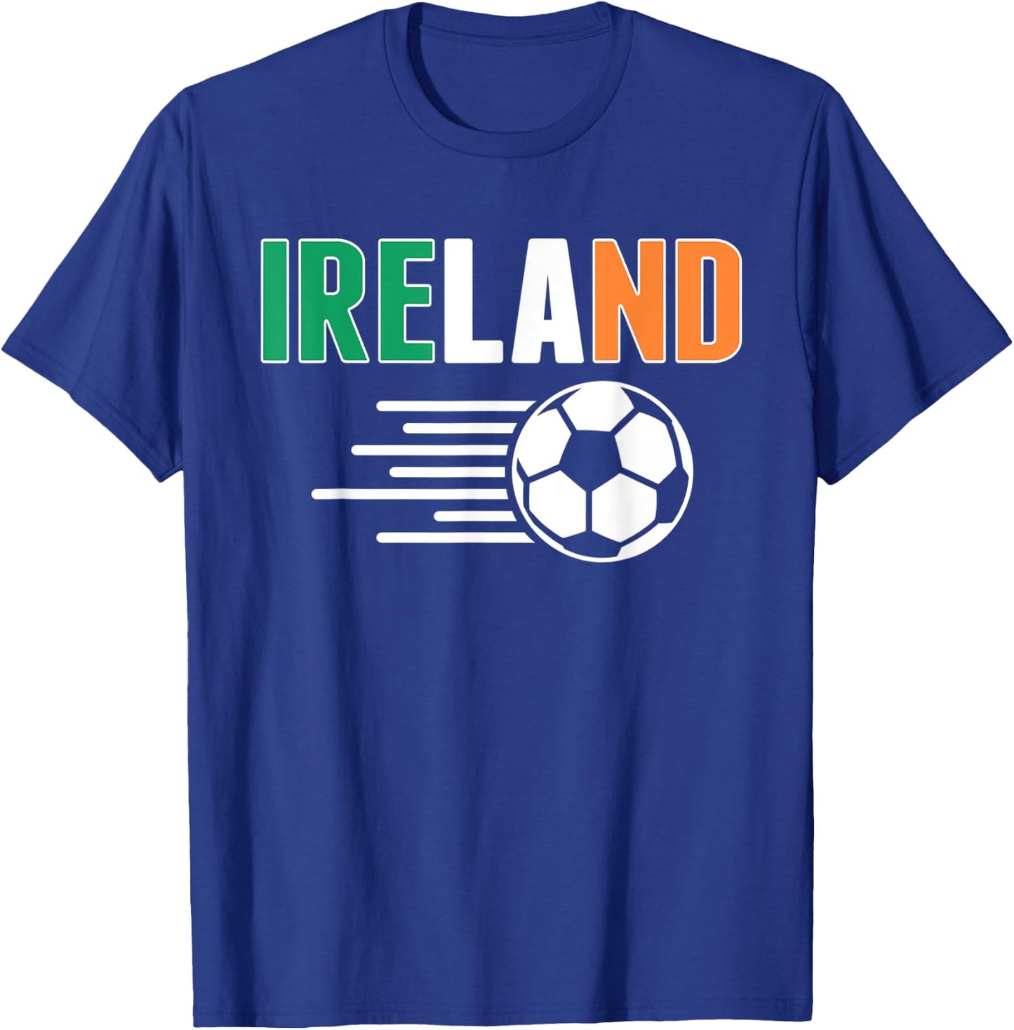 Proud Ireland Soccer Fans Jersey - Support Irish Football T-Shirt - T-Shirt | Royal