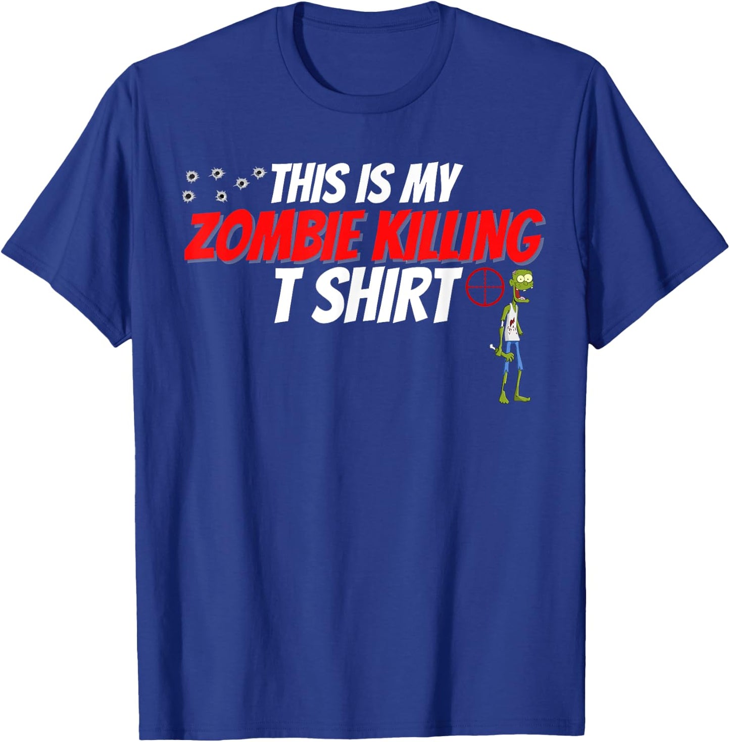 Zombie Outbreak Response Team Undead Zombie Apocalypse T-Shirt - T-Shirt | Royal