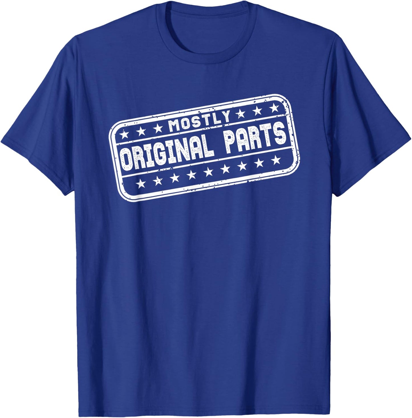 Funny Car Guy Replacement Surgery Gift Old Dude Shirt T-Shirt - T-Shirt | Royal
