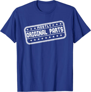 Funny Car Guy Replacement Surgery Gift Old Dude Shirt T-Shirt - T-Shirt | Royal