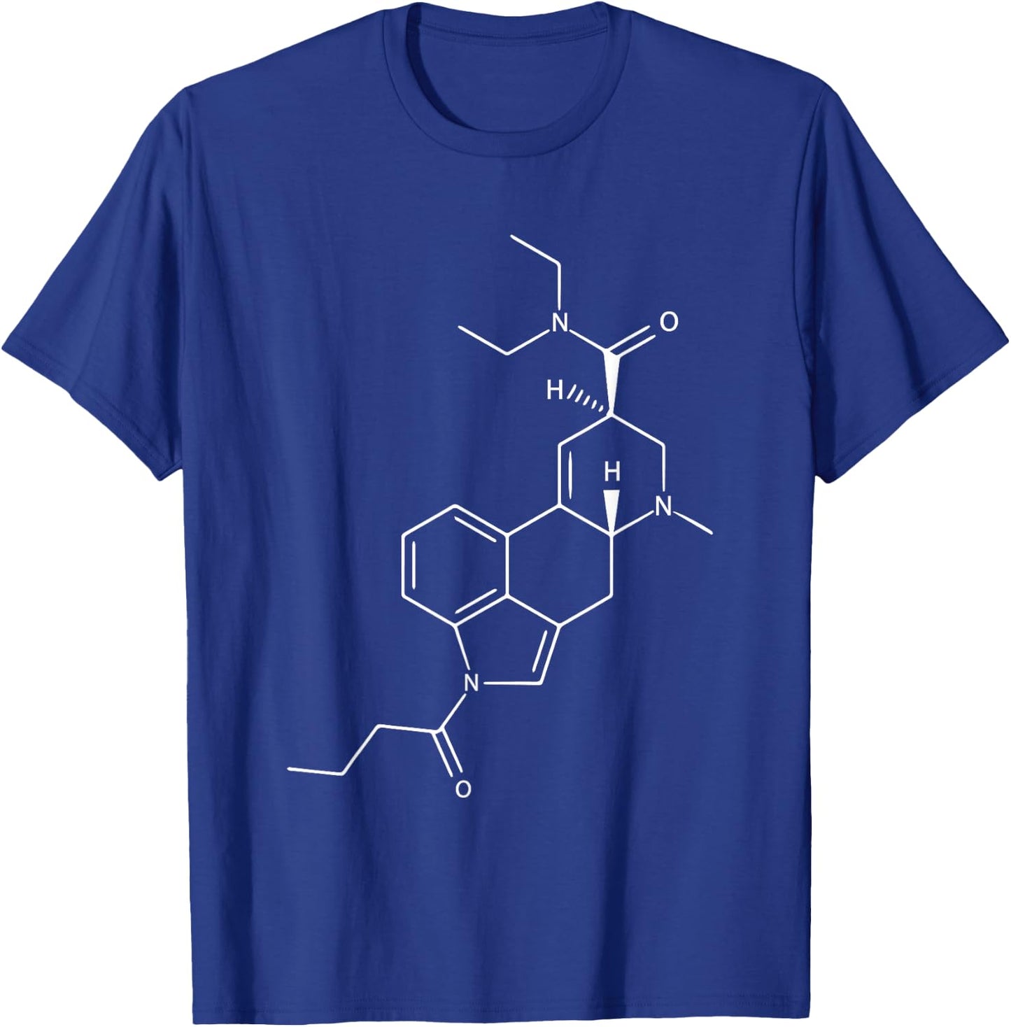 LSD Molecule Science T-Shirt - T-Shirt | Royal