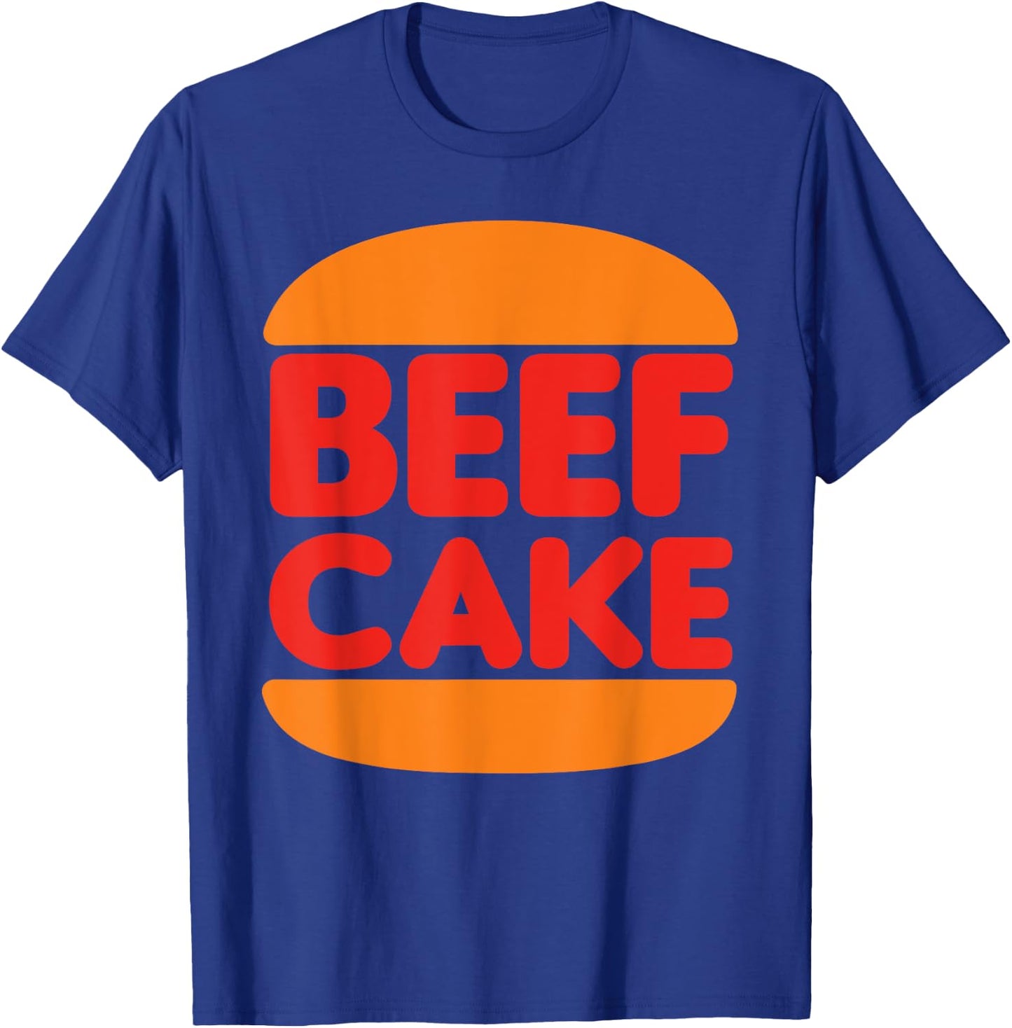 Beefcake Burger For Muscle And Gym T-Shirt - T-Shirt | Royal