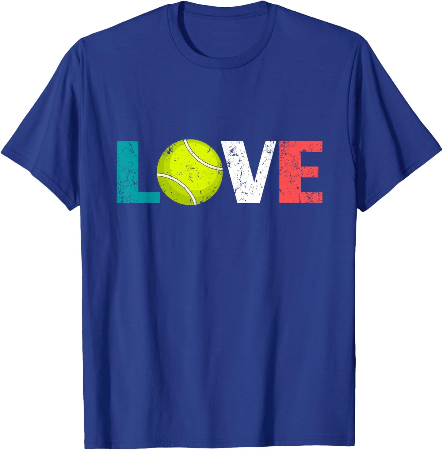 I Love Tennis - Ball Player Cool Tennis Girl Boy T-Shirt - T-Shirt | Royal