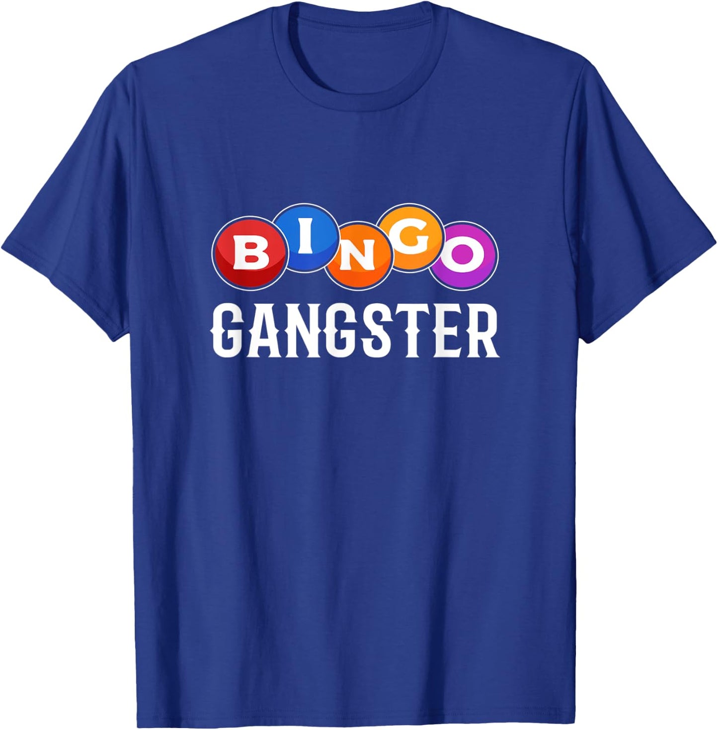 Bingo Shirts - Bingo Gangster T-Shirt - T-Shirt | Royal