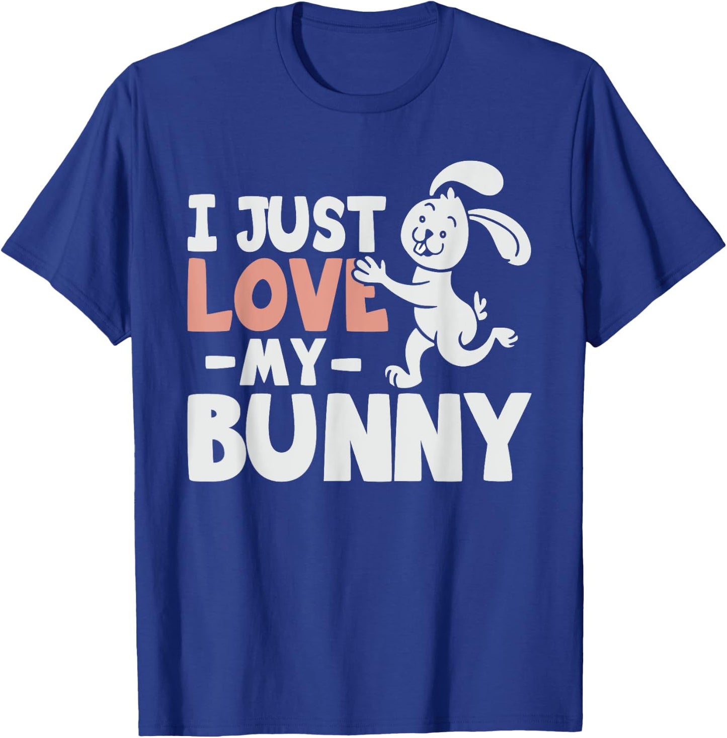 I Love My Bunny - Rabbit Lover Zookeeper Veterinarian T-Shirt - T-Shirt | Royal